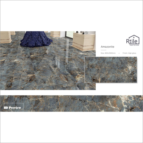 Non-Slip Amazonite Floor Tiles