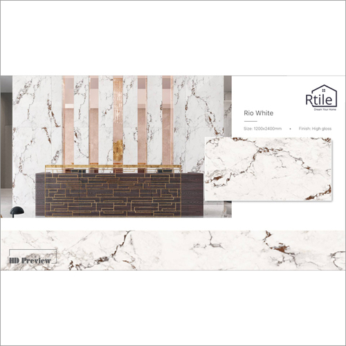 Non-Slip Rio White Wall Tiles