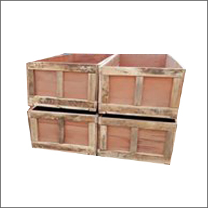 Heavy Duty Wooden Packaging Boxes - High-quality Wood, Custom Size As Per Client Requirements, Elegant Brown Finish