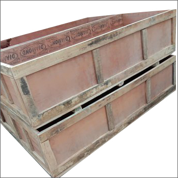 Heavy Duty Wooden Packaging Boxes - High-quality Wood, Custom Size As Per Client Requirements, Elegant Brown Finish