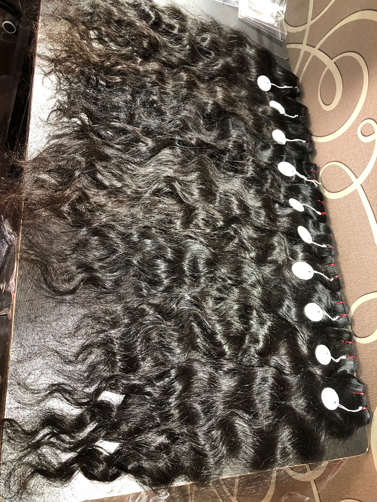 Raw Temple Hair - 100% Virgin Remy Indian Hair Luxurious Soft Texture And Natural Shine