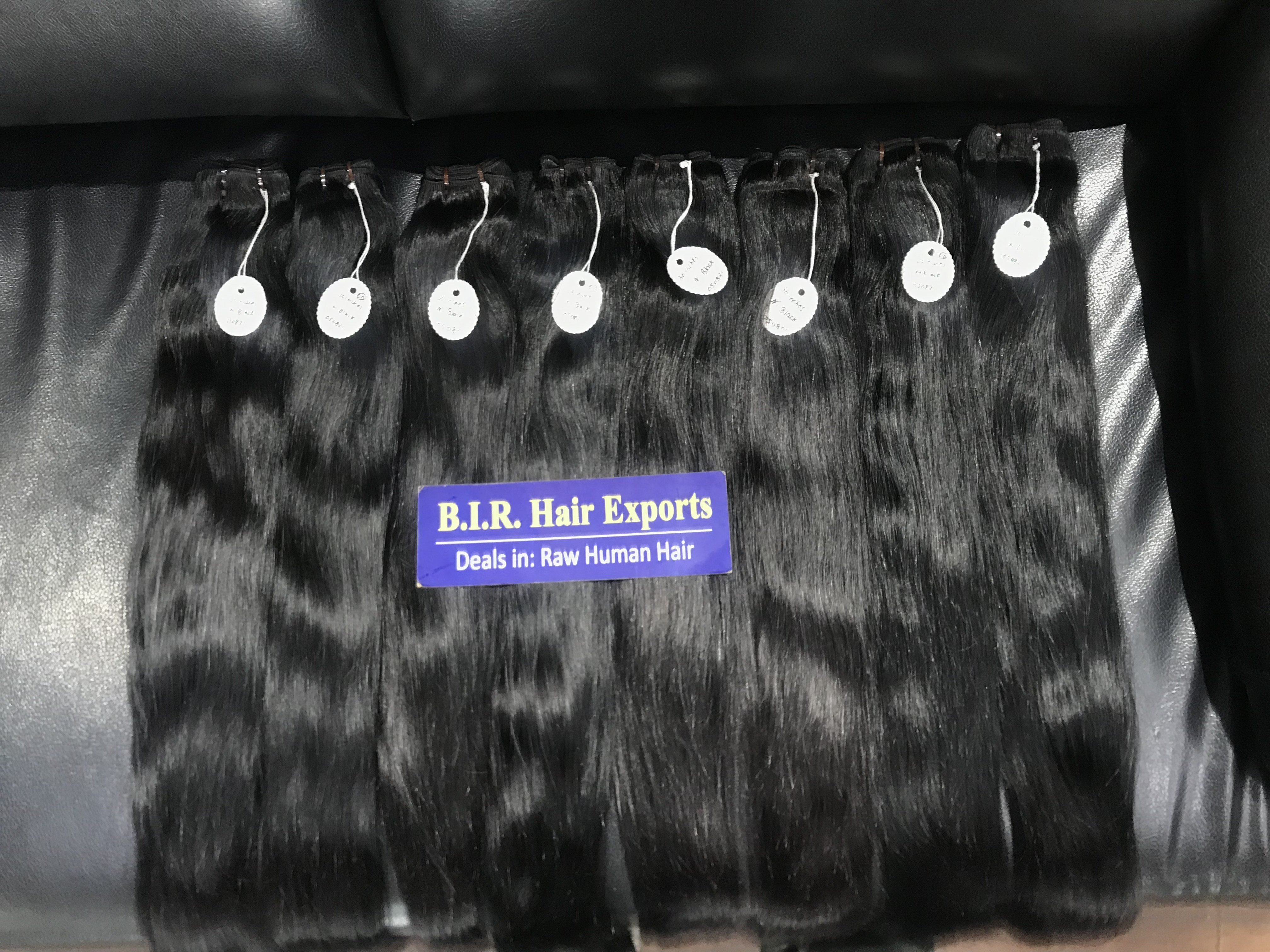 Raw Temple Hair - 100% Virgin Remy Indian Hair Luxurious Soft Texture And Natural Shine