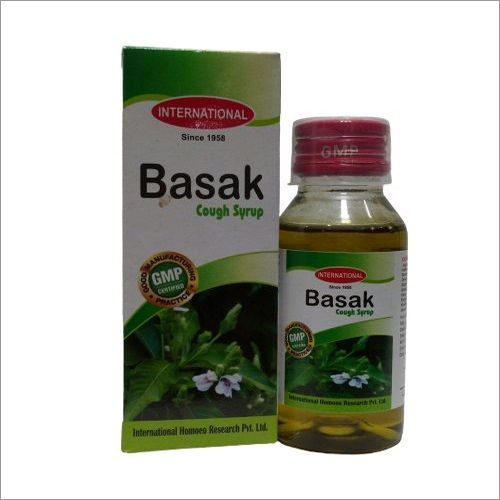 Basak Cough Syrup Dry Place