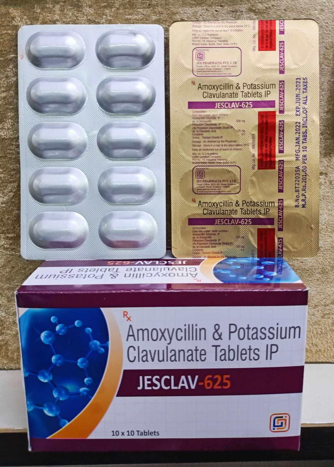 Amoxycillin 500 Mg+ Clavulanate 125 Mg