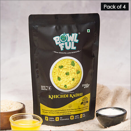 Ready To Eat Khichdi Kadhi - 48 gm | Made with Quality Rice and Lentils, Salty Taste, Suitable for Adults and Children, 1 Year Shelf Life