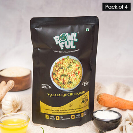 Ready To Eat Masala Khichdi Kadhi - 48 gm | Suitable for Adults and Children, Salty Taste with 1 Year Shelf Life
