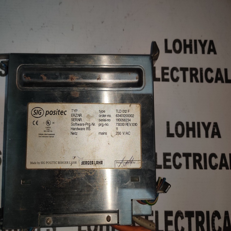 Berger Lahr Tld 012 F Servo Drive