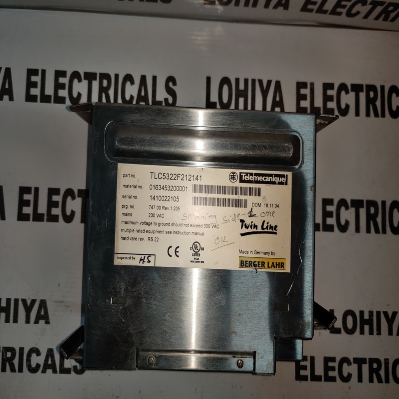 Berger Lahr Tlc5322f212141 Servo Drive