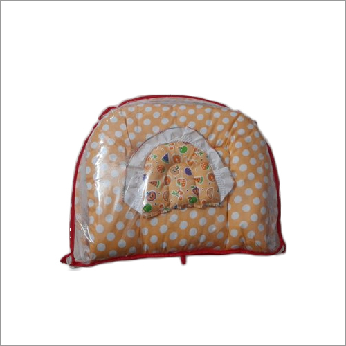 Baby Mosquito Net Bed - Polyester, Medium Size, Multicolor | Foldable Design, Ensures Air Circulation, Insect Protection For Peaceful Sleep