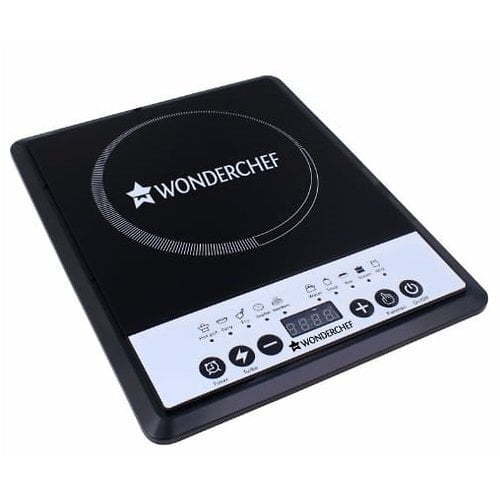Wonderchef Easy Cook Hot Plate Infrared Technology 2200-watt Induction Cooktop (Black)