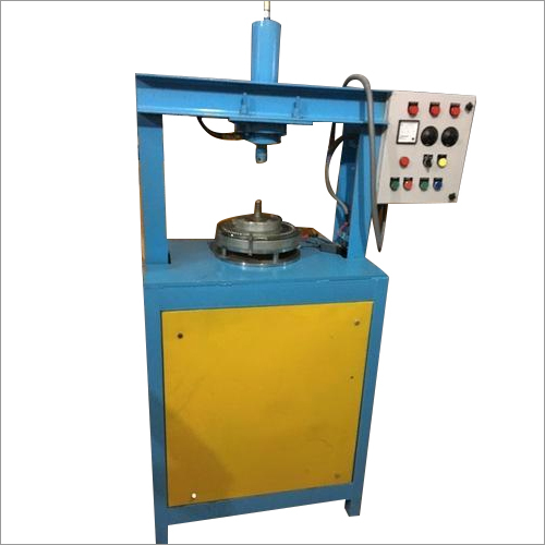 Semi Automatic Hydraulic Single Die Plate Making Machine
