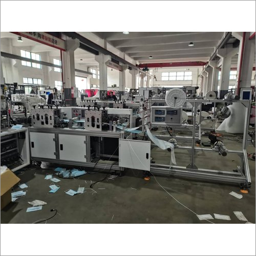 Fully Automatic 3 Ply Face Mask Making Machine