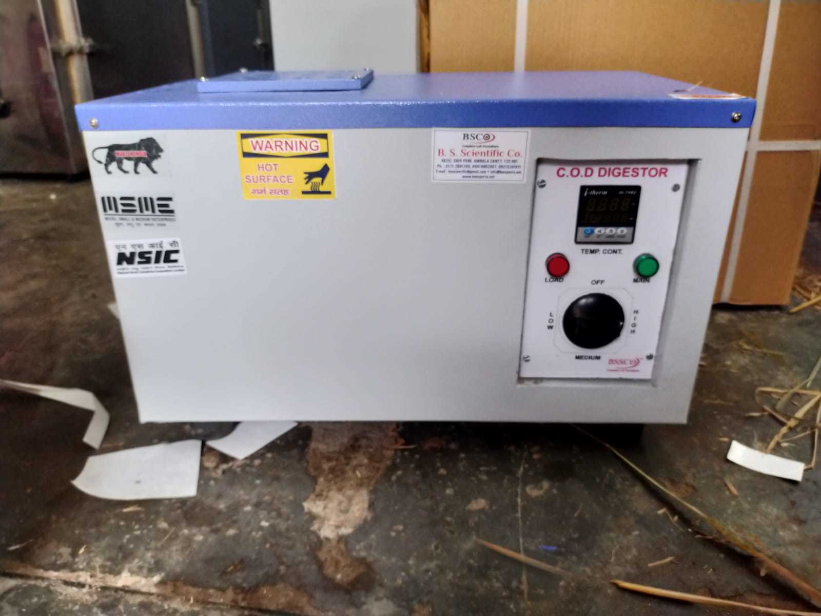 Outer Body M.s. Powder Coated Inner Chamber Aluminum Block. Cod Digestor