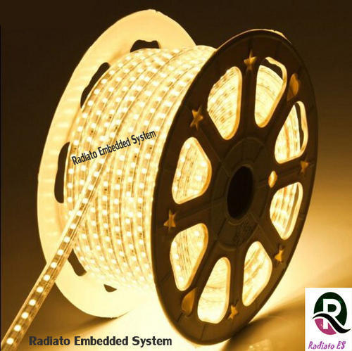 वार्म व्हाइट एलईडी स्ट्रिप रोल