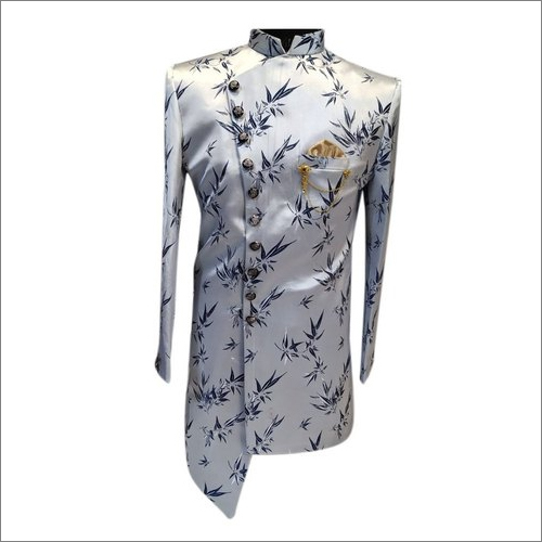 प्रिंटेड इंडो वेस्टर्न सूट