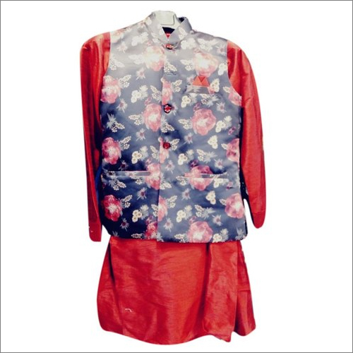 फ्लावर प्रिंटेड इंडो वेस्टर्न सूट