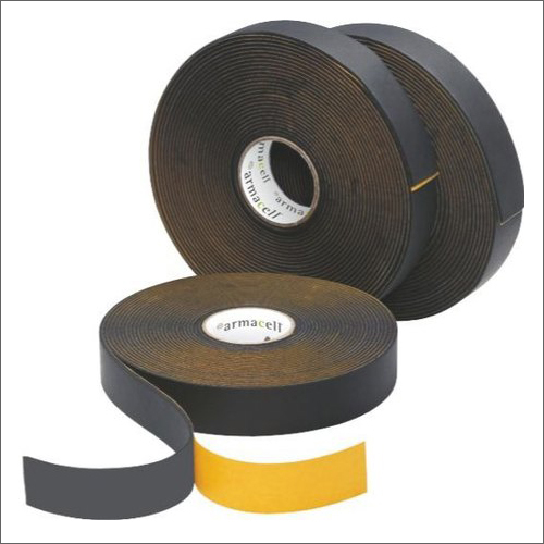 Automotive Armacell Sliced Sheet - Natural Rubber, Black Color | High Quality Material, Customizable Specifications