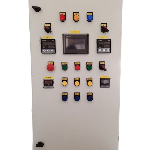 Automation PLC Control Panel - 1kW | IP55 Enclosure, Digital Display, Wall Mounting, Metal Material, 230V Power Supply, 50Hz Frequency