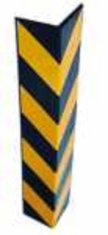 Black Corner Guard D Shape