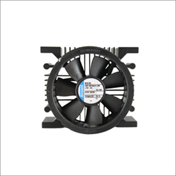 Electric Axial Fan - Color: Black