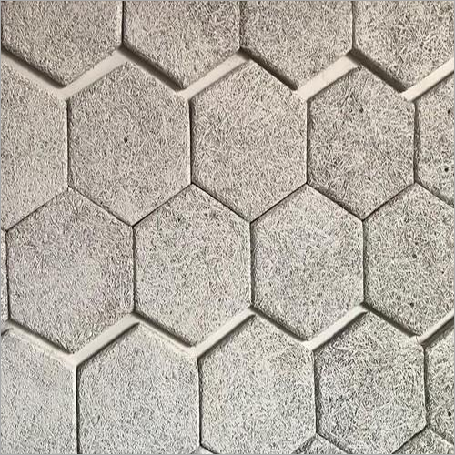 लाइटवेट 25 एमएम हेक्सागन वुड वूल बोर्ड