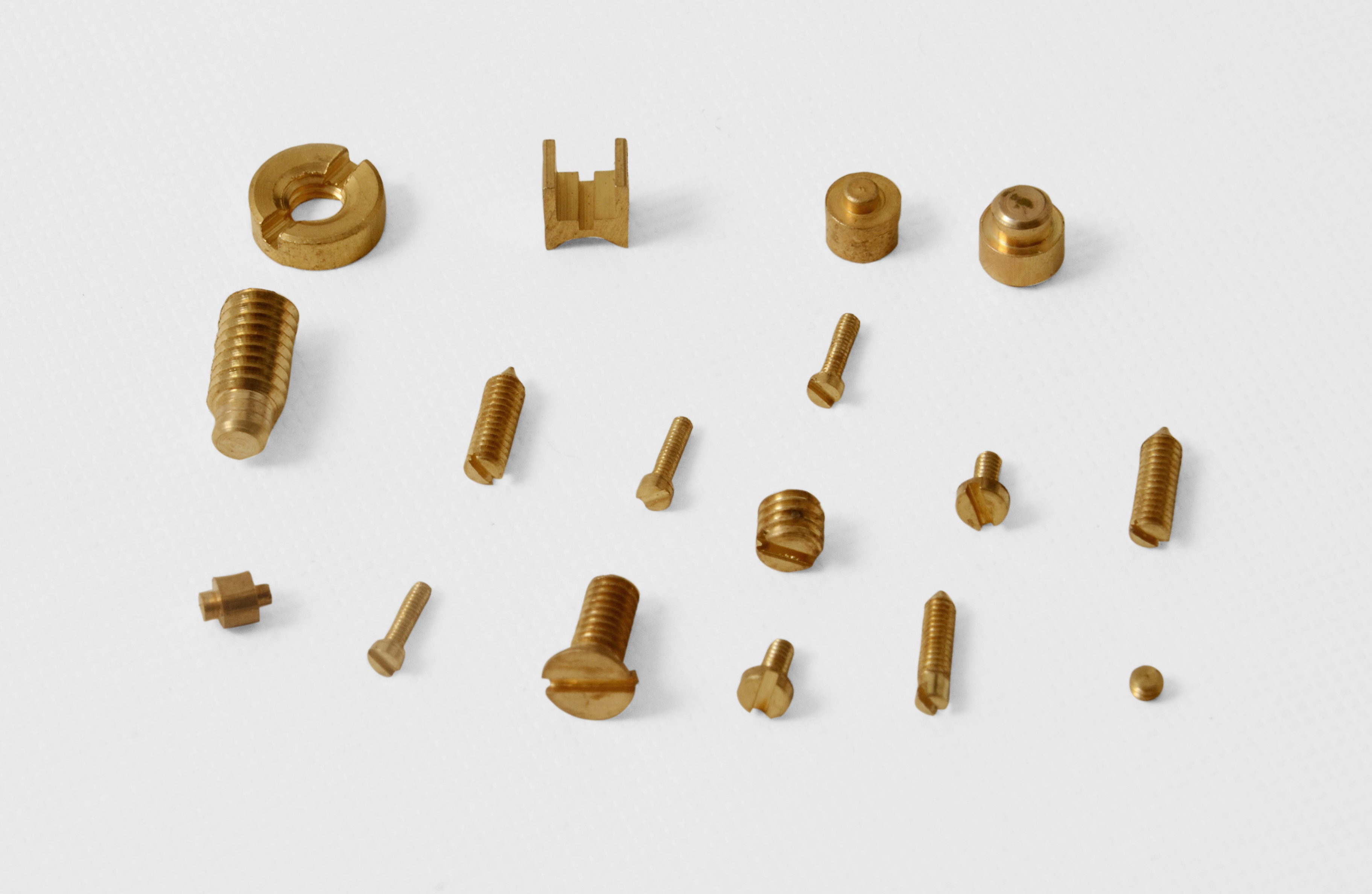Brass Machine Screws - Customized Sizes, Plating Finish | Cnc Machined, Automatic Lathe Manufacturing