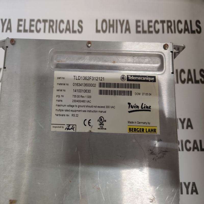 Berger Lahr Tld1362f312121 Servo Drive