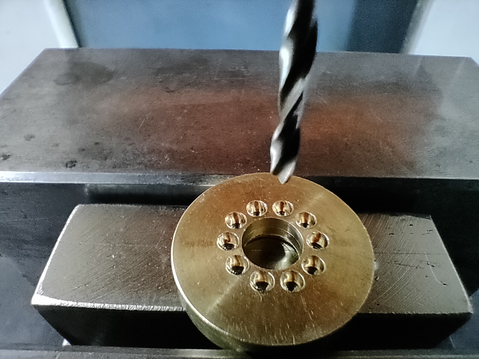 Automatic Drilling Machine - Material: Mild Steel