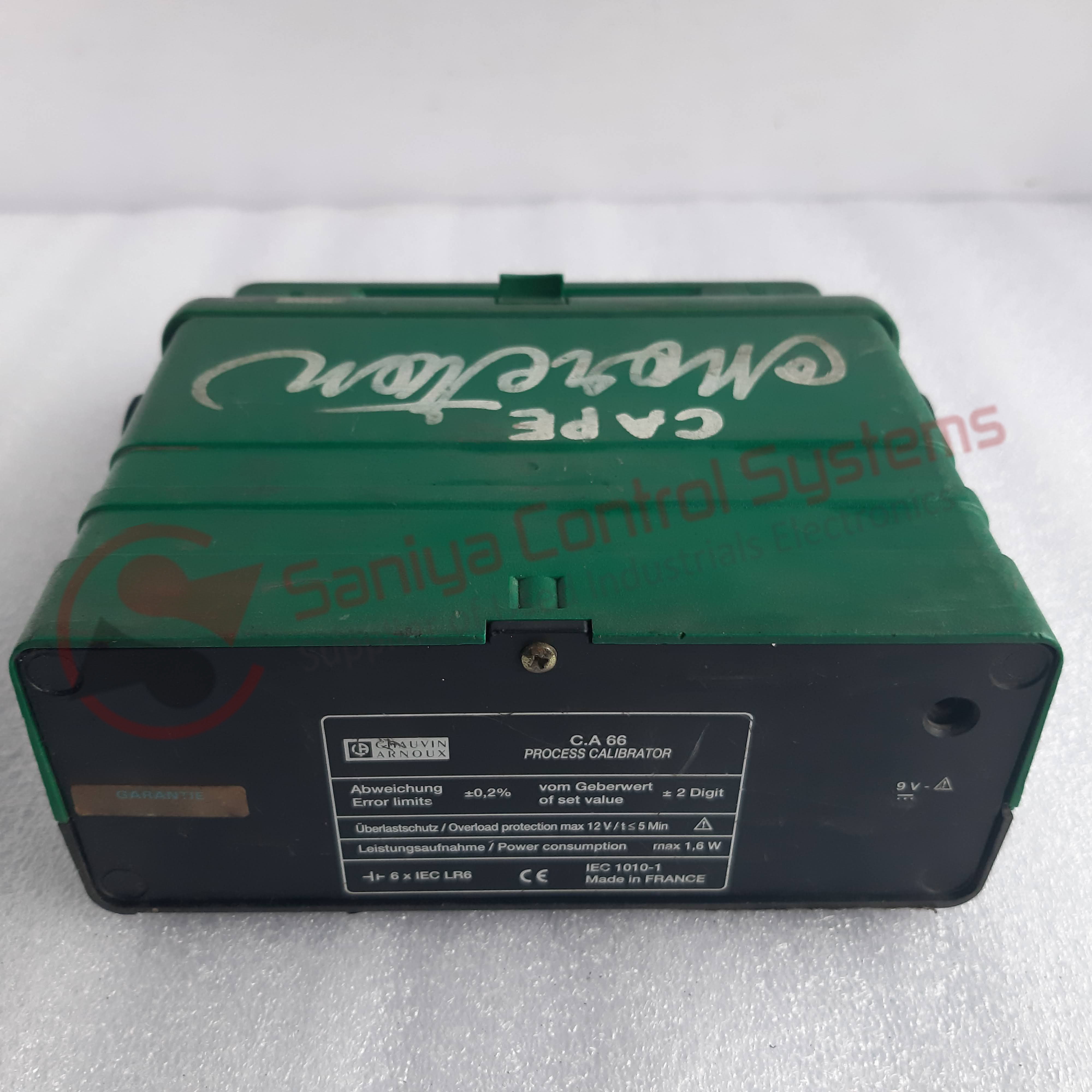 Chauvin Arnoux C.a 66 Process Calibrator