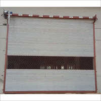 वर्टिकल मोटराइज्ड ग्रिल रोलिंग शटर