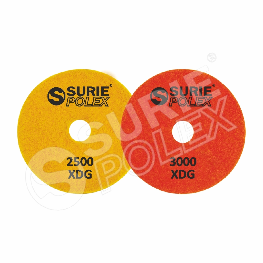 Diamond Wet Polishing Pad - Flexible Resin Bonded Velcro-backed | Ideal For Marble And Granite Smooth Polishing Results Grits 60 To 12000