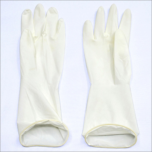White Latex Surgical Sterile Powdered Gloves