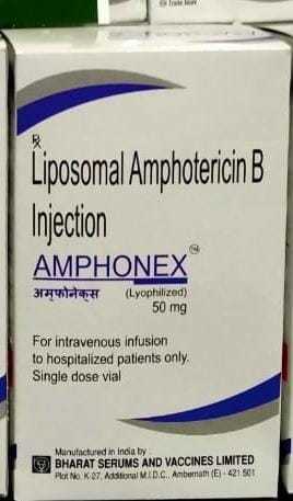 Liposomal Amphotericin B - Drug Type: Injection