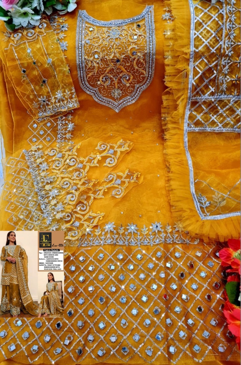 Ladies Suits - Embroidered Design, Customized Size | Traditional Ethnic Wear, Breathable And Washable With Customized Logo
