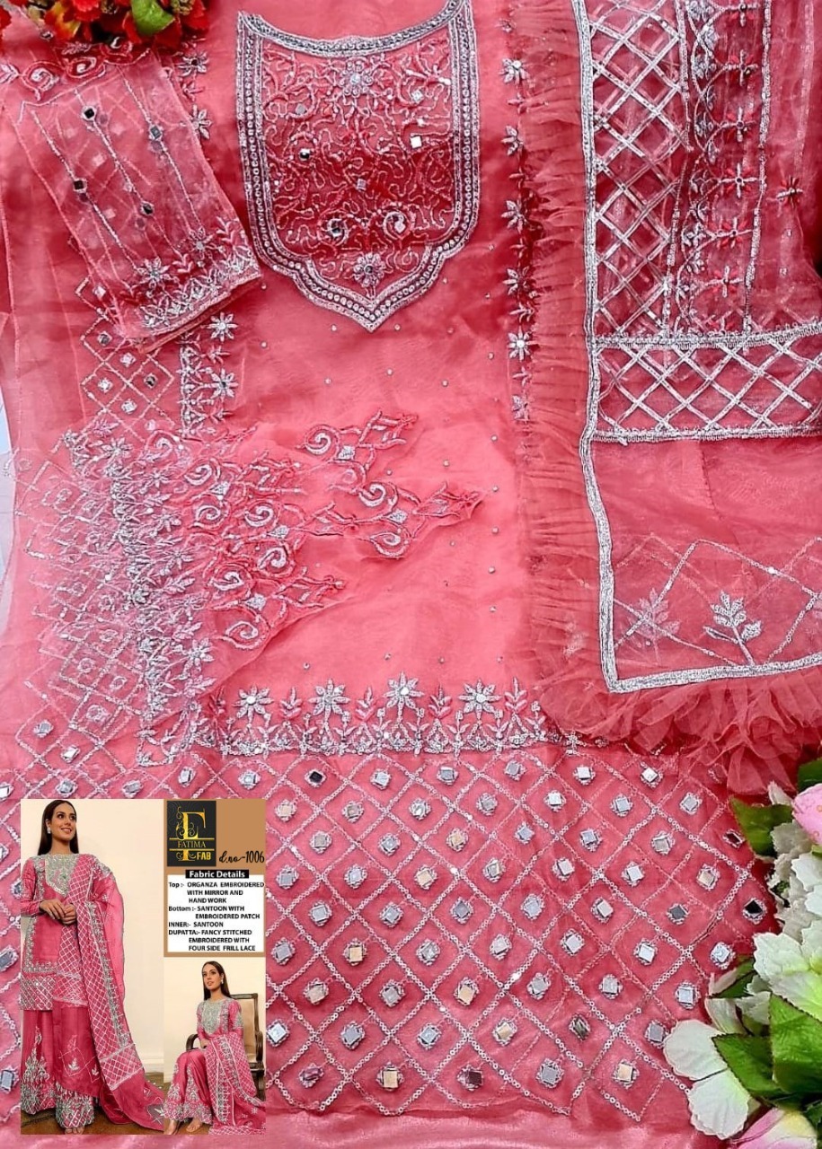 Ladies Suits - Embroidered Design, Customized Size | Traditional Ethnic Wear, Breathable And Washable With Customized Logo