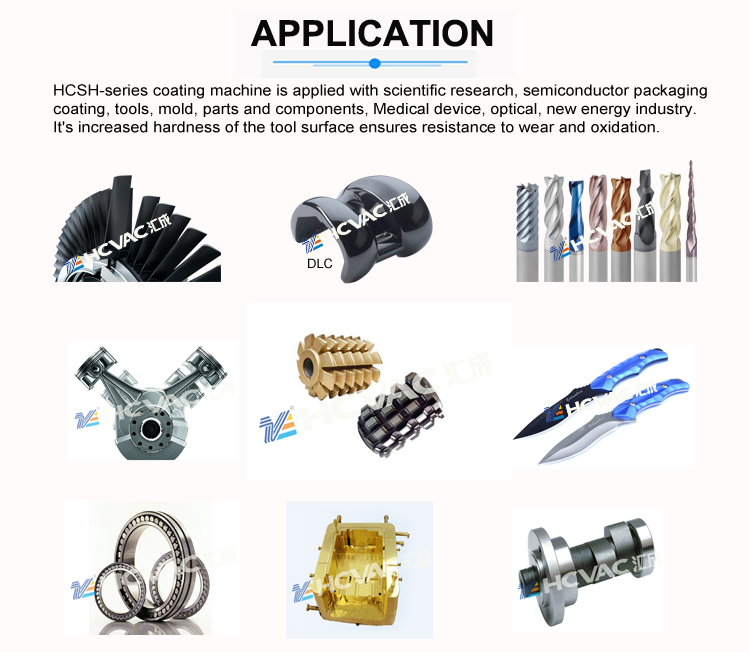 Gold Hcvac Tools And Moulds Super Hard Film Pvd Deposition Coating Machine