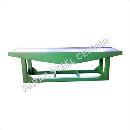 Green And Silver Vibrating Table