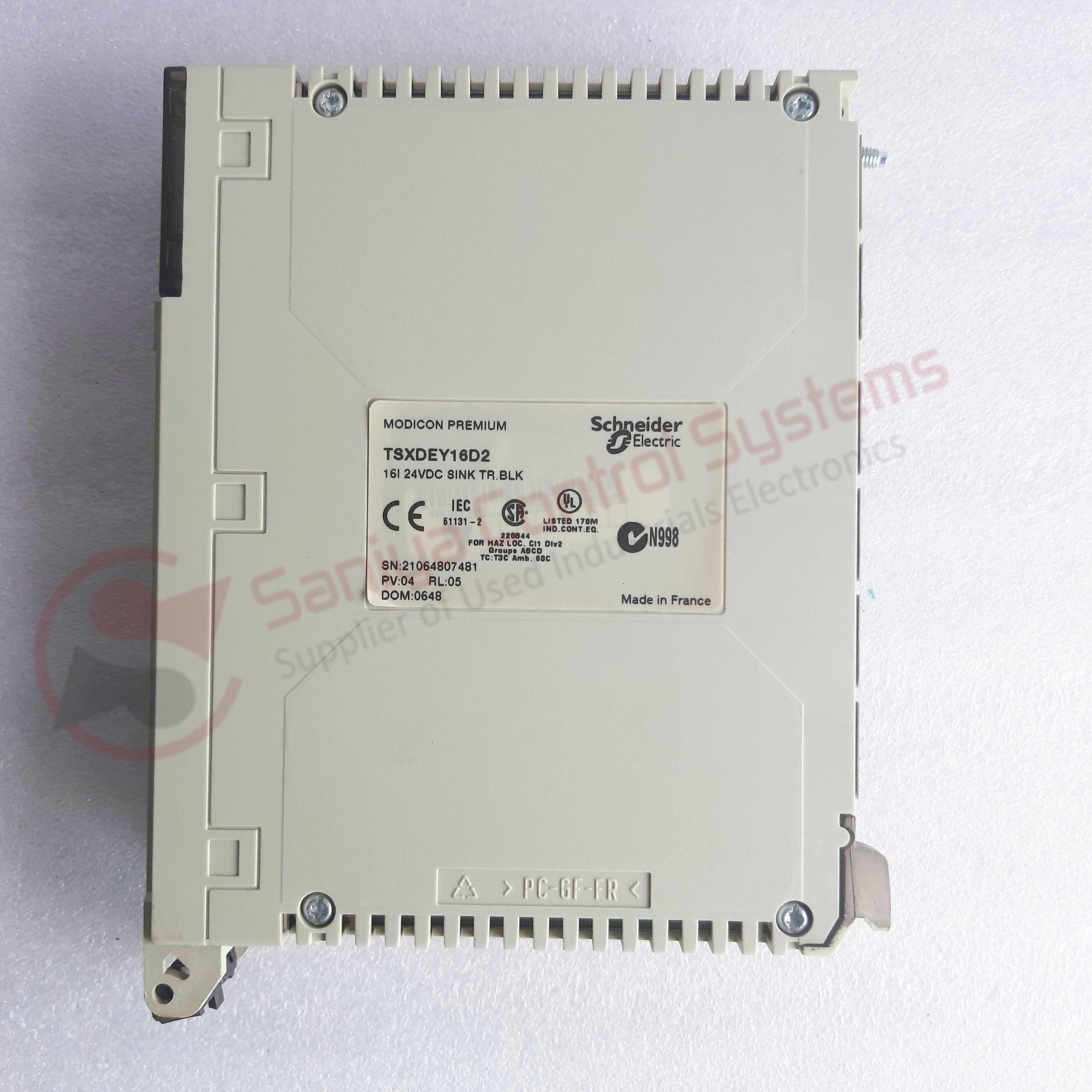 Schneider Tsxdey16d2 Input Module