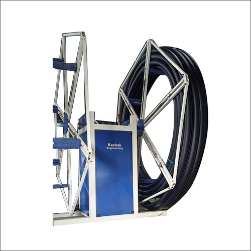 Low Energy Consumption Hdpe Pipe Automatic Coiler Machine