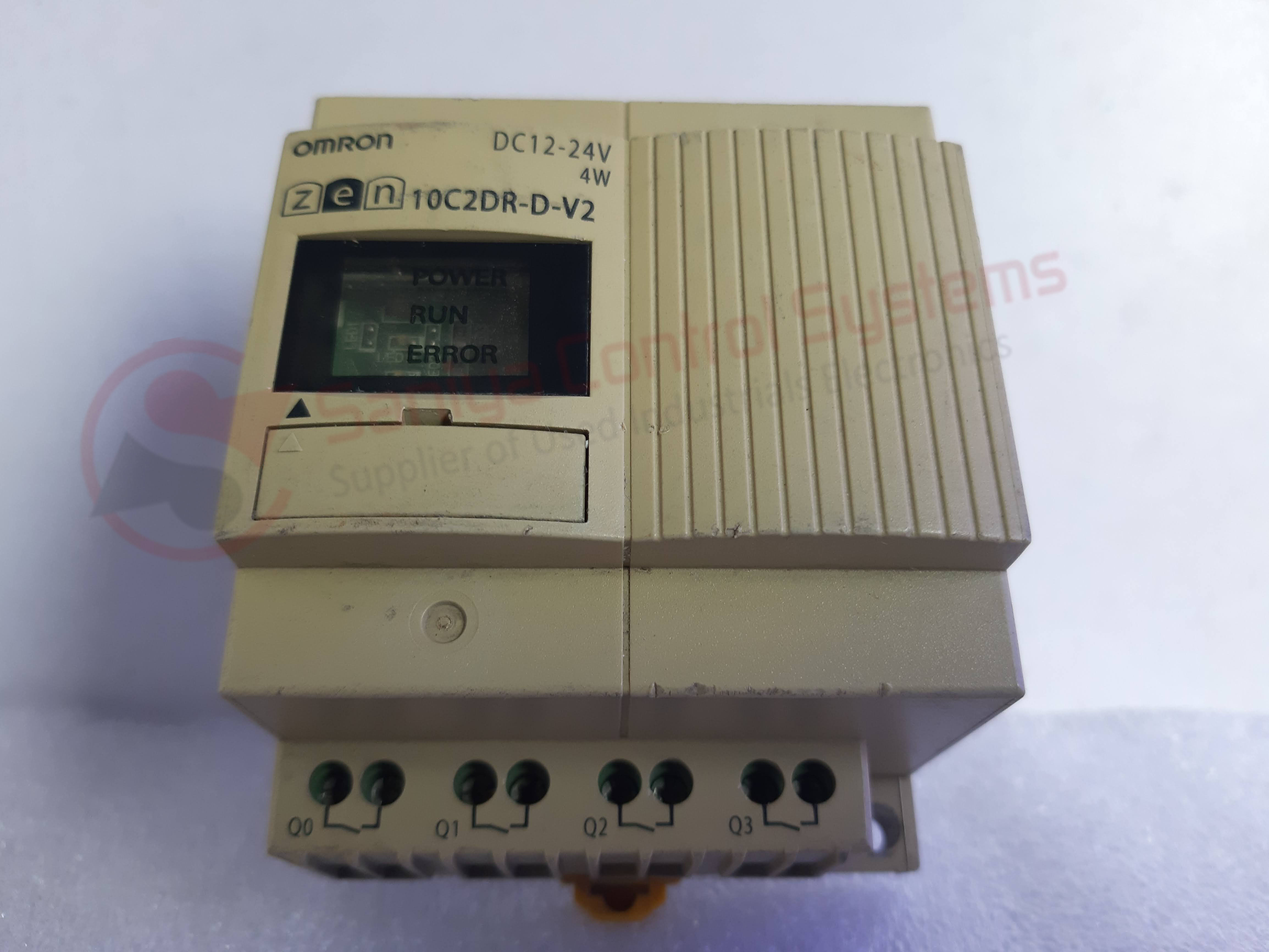 Omron Zen-10c2dr-d-v2 Cpu Unit