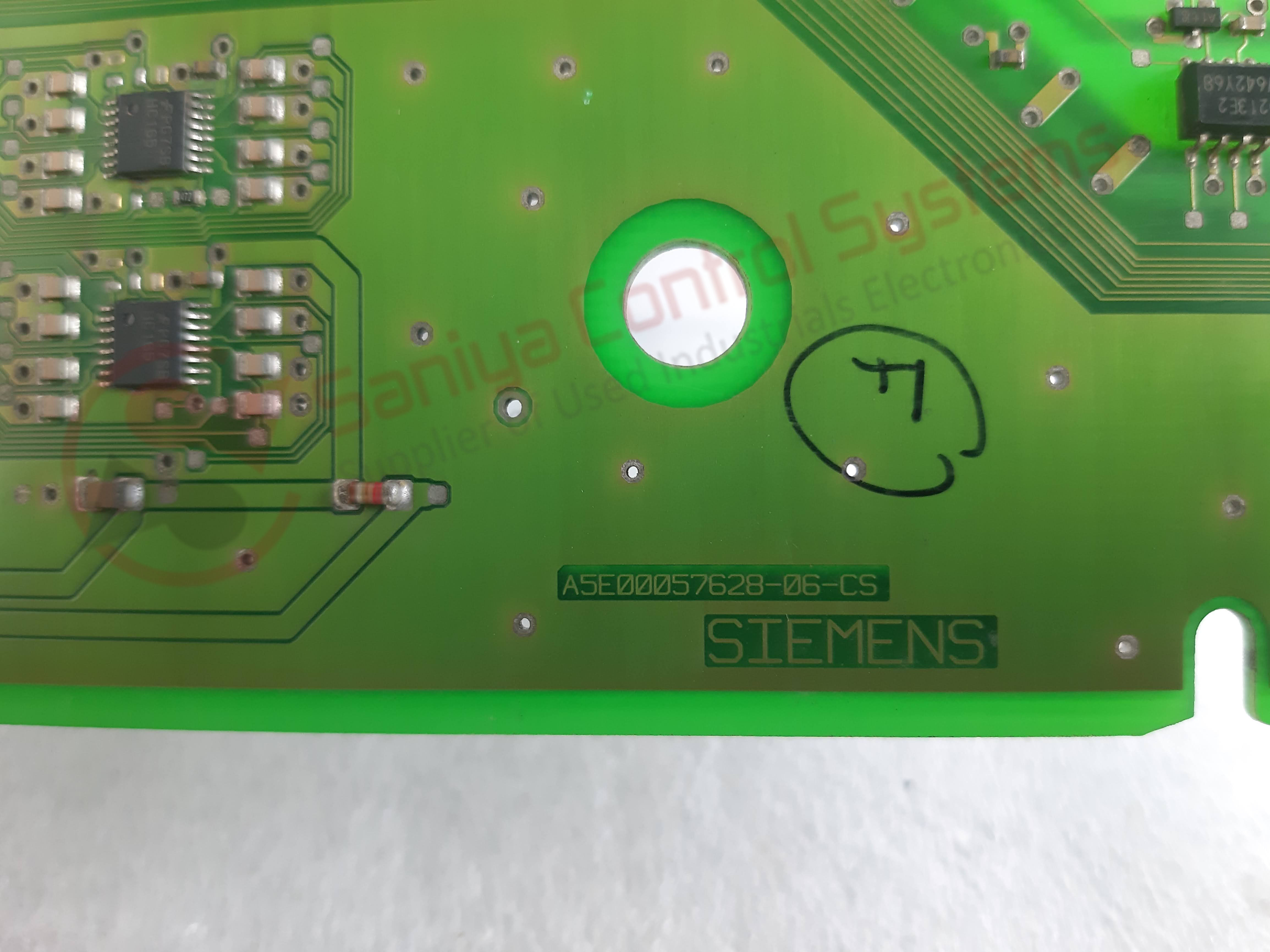 Green Siemens A5e00057628-06-cs Pcb Card