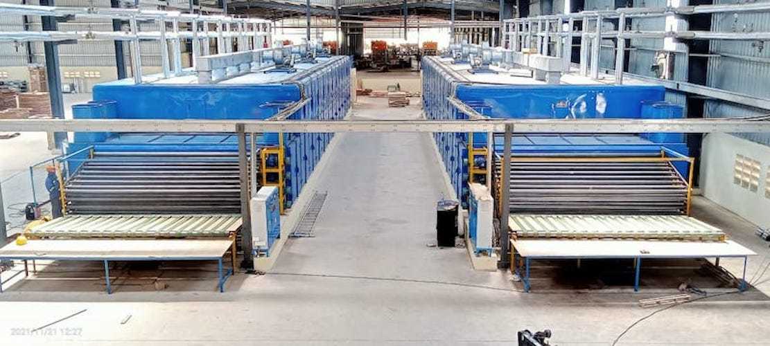 Core Veneer Dryer - Color: Blue