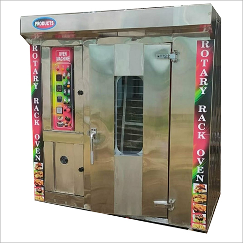 Rotary Bakery Oven - Stainless Steel, 1500x1200x2000 mm, Silver | Durable Design, Efficient Heating, Even Baking, High Capacity, 10-20 Trays