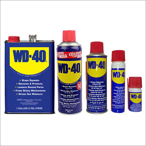 Wd 40 Spray Can - Cas No: Not Applicable; Mixture Containing Proprietary Ingredients