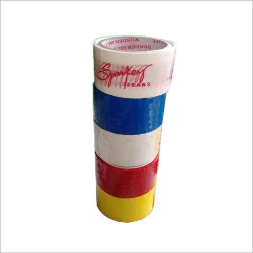 Green Printed Bopp Tapes