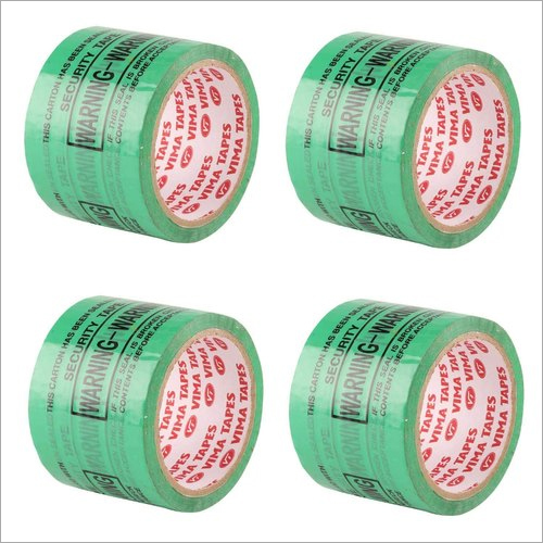 Green Printed Bopp Tapes