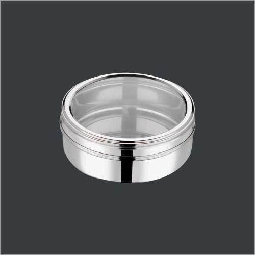 Ss Container With Transparent Lid