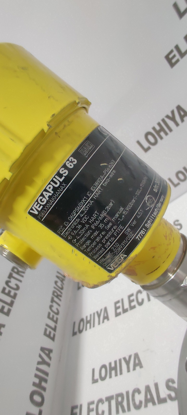 Vegapuls Ps63,xxnakhanax Radar Level Sensor Transmitter