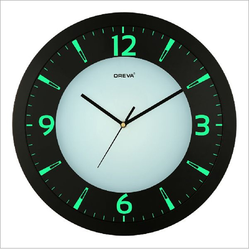Modern Analog Light Wall Clock - Plastic Material, Customized Size, Various Available Colors | Elegant Design for Timely Décor