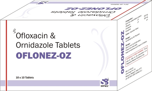 ऑफ़लोनेज़-ओज़ टैब मेडिसिन कच्चे माल